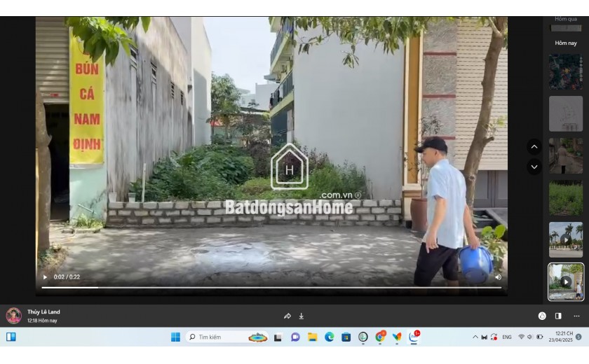Lô đất có Mặt bằng kinh doanh sầm uất ngay Đại học Công nghiệp- Phường Lê Hồng Phong
